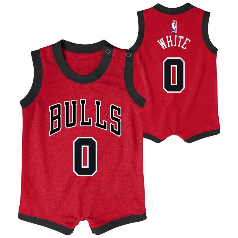 slide 1 of 3, NBA Chicago Bulls Infant Coby White Bodysuit - 18 Months, 1 ct