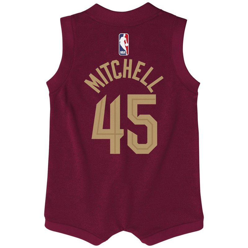 slide 3 of 3, NBA Cleveland Cavaliers Infant Donovan Mitchell Bodysuit - 3-6 Months, 1 ct