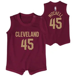 NBA Cleveland Cavaliers Infant Donovan Mitchell Bodysuit - 3-6 Months