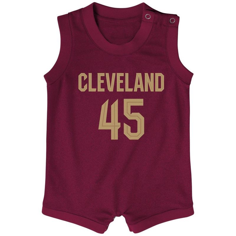 slide 2 of 3, NBA Cleveland Cavaliers Infant Donovan Mitchell Bodysuit - 12 Months, 1 ct