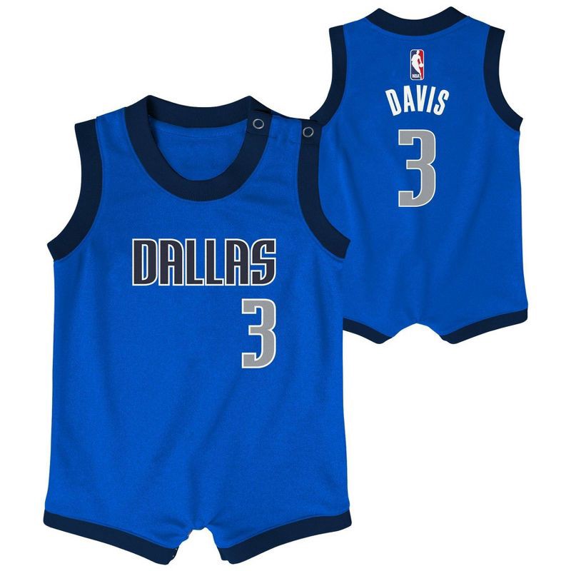 slide 1 of 3, NBA Dallas Mavericks Infant Anthony Davis Bodysuit - 6-9 Months, 1 ct