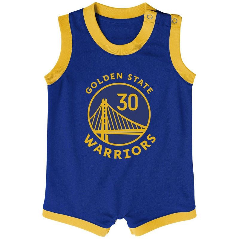 slide 2 of 3, NBA Golden State Warriors Infant Stephen Curry Bodysuit - 3-6 Months, 1 ct