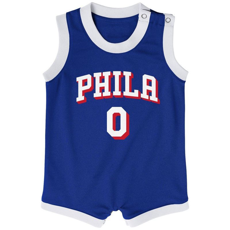 slide 2 of 3, NBA Philadelphia 76ers Infant Tyrese Maxey Bodysuit - 6-9 Months, 1 ct
