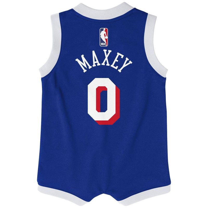 slide 3 of 3, NBA Philadelphia 76ers Infant Tyrese Maxey Bodysuit - 18 Months, 1 ct