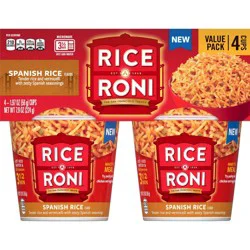 Rice-A-Roni Spanish Style Rice Cups - 7.9oz/4ct