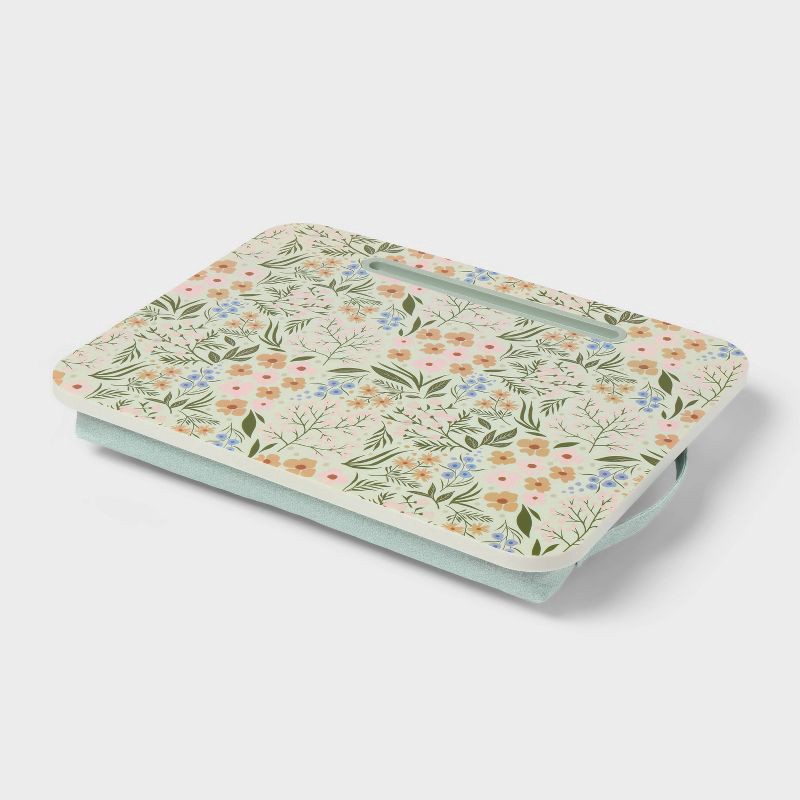 slide 2 of 3, Floral Lap Desk with Handle - up&up™, 1 ct