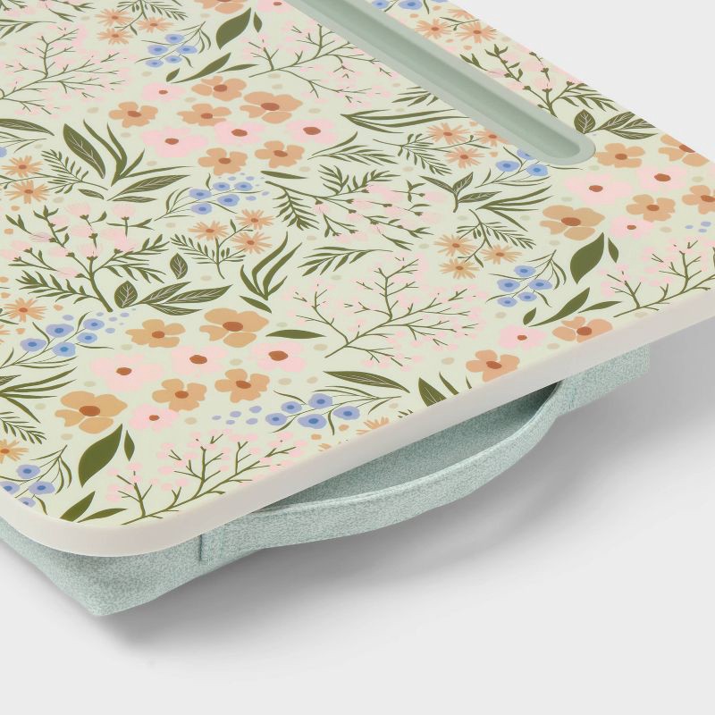 slide 3 of 3, Floral Lap Desk with Handle - up&up™, 1 ct