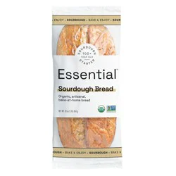 The Essential Baking Company Take & Bake Organic Sourdough Bread - 16oz