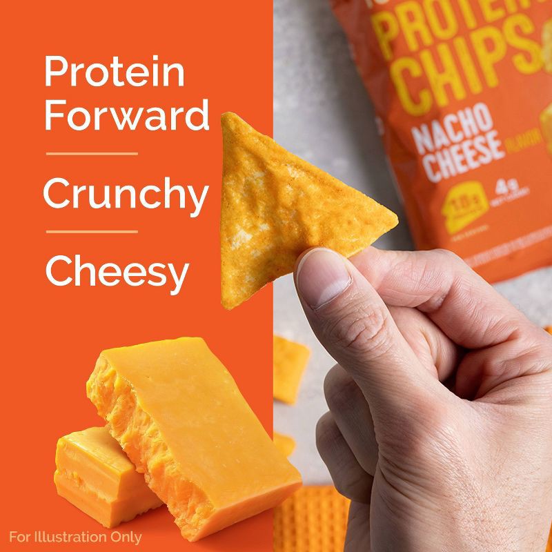 slide 4 of 6, Quest Nutrition Nacho Tortilla Protein Chips - 1.1oz, 1.1 oz