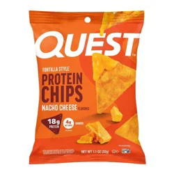 Quest Nutrition Nacho Tortilla Protein Chips - 1.1oz