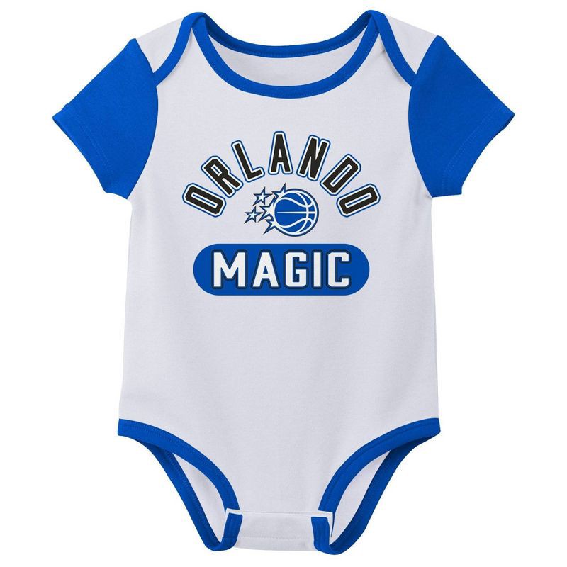 slide 3 of 4, NBA Orlando Magic Infant 3pk Bodysuit Set - 6-9 Months, 3 ct