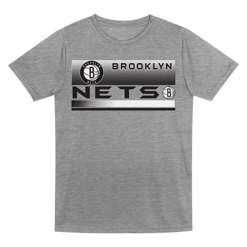 slide 2 of 3, NBA Brooklyn Nets Toddler 2pk Gray T-Shirt Set - 4T, 2 ct