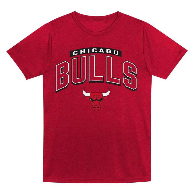 slide 3 of 3, NBA Chicago Bulls Toddler 2pk Gray T-Shirt Set - 3T, 2 ct