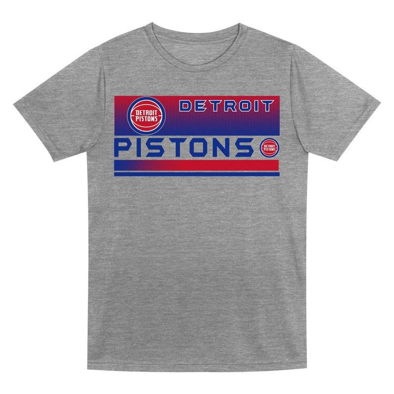 slide 2 of 3, NBA Detroit Pistons Toddler 2pk Gray T-Shirt Set - 4T, 2 ct