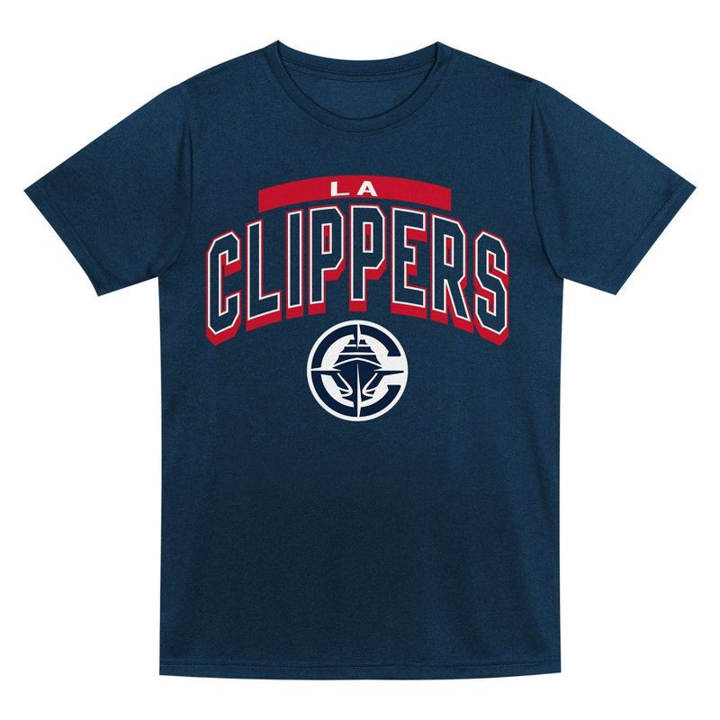 slide 3 of 3, NBA Los Angeles Clippers Toddler 2pk Gray T-Shirt Set - 3T, 2 ct