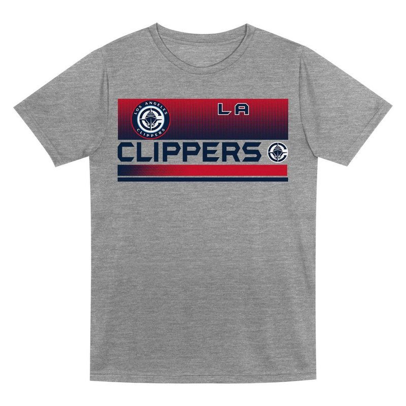 slide 2 of 3, NBA Los Angeles Clippers Toddler 2pk Gray T-Shirt Set - 4T, 2 ct