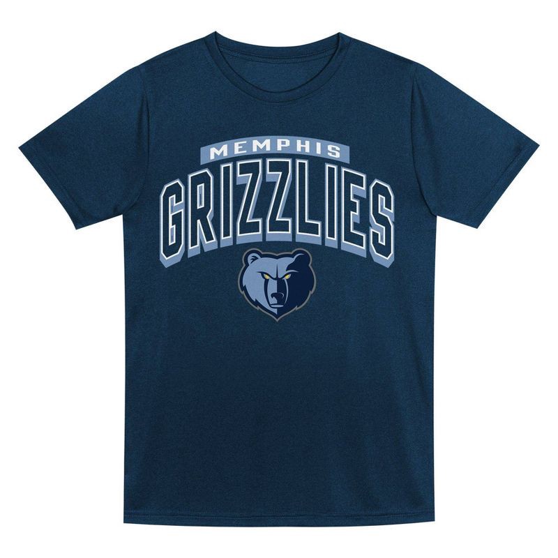 slide 3 of 3, NBA Memphis Grizzlies Toddler 2pk Gray T-Shirt Set - 3T, 2 ct
