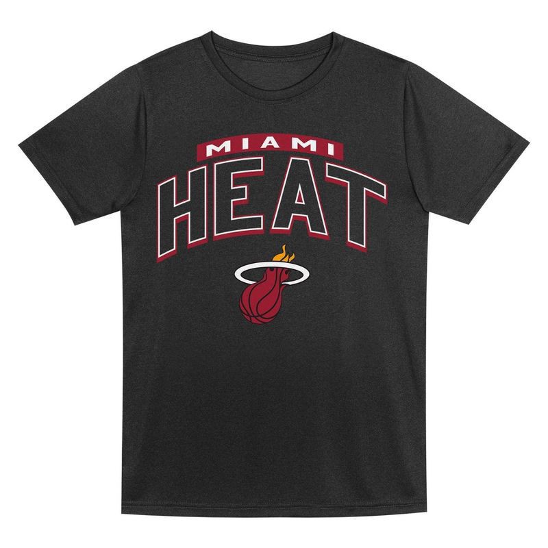 slide 3 of 3, NBA Miami Heat Toddler 2pk Gray T-Shirt Set - 4T, 2 ct