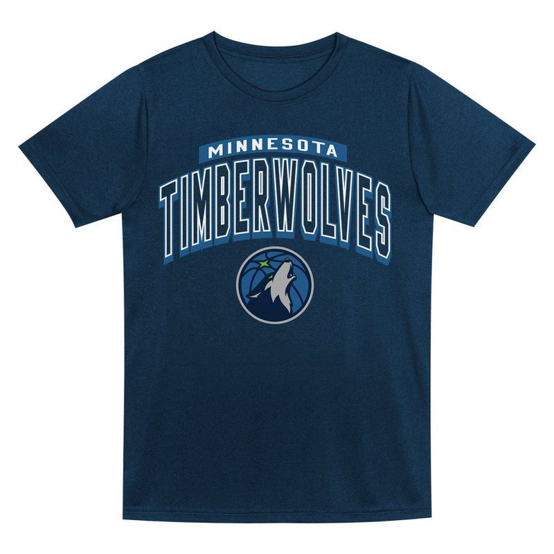 slide 3 of 3, NBA Minnesota Timberwolves Toddler 2pk Gray T-Shirt Set - 4T, 2 ct