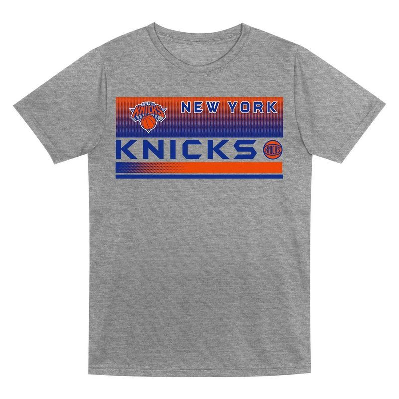 slide 2 of 3, NBA New York Knicks Toddler 2pk Gray T-Shirt Set - 4T, 2 ct