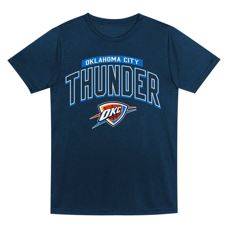 slide 3 of 3, NBA Oklahoma City Thunder Toddler 2pk Gray T-Shirt Set - 4T, 2 ct