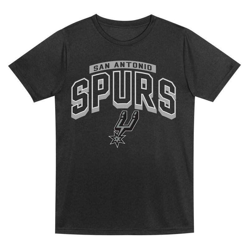 slide 3 of 3, NBA San Antonio Spurs Toddler 2pk Gray T-Shirt Set - 3T, 2 ct