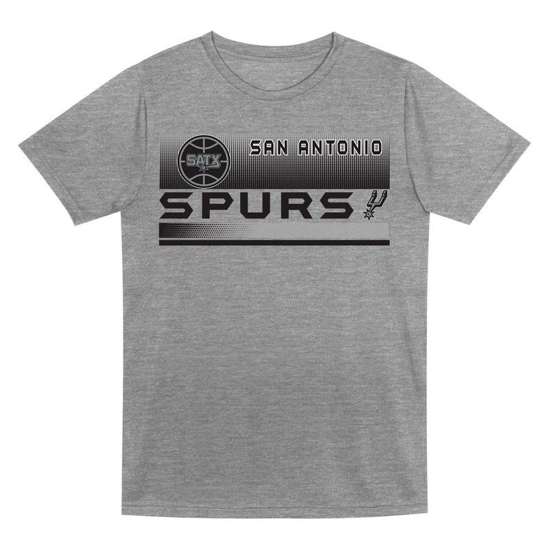 slide 2 of 3, NBA San Antonio Spurs Toddler 2pk Gray T-Shirt Set - 4T, 2 ct