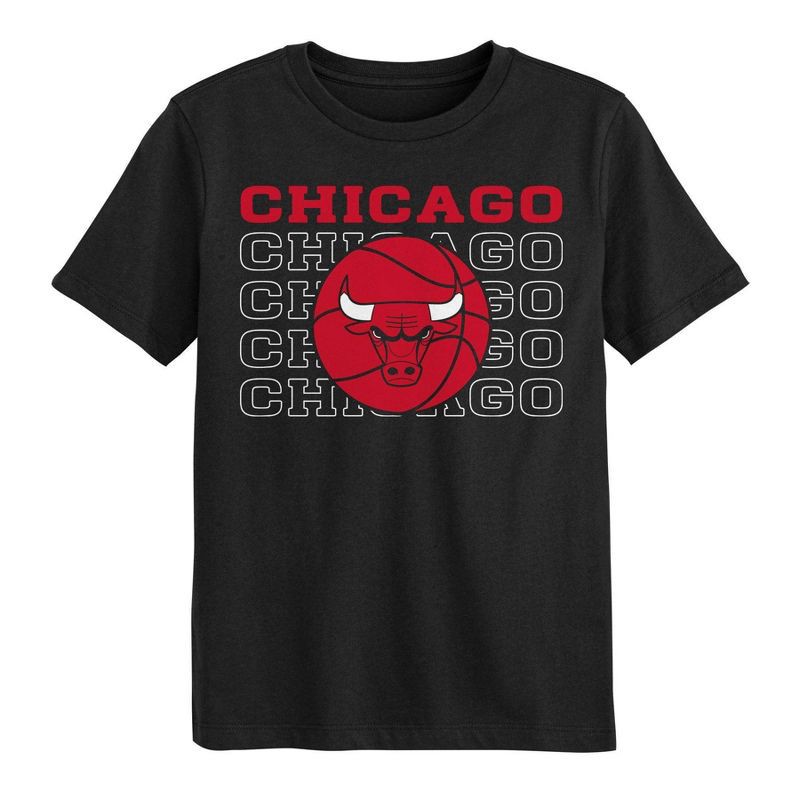 slide 2 of 3, NBA Chicago Bulls Toddler T-Shirt - 3T, 1 ct