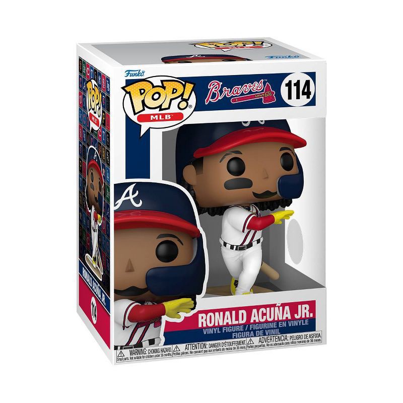 slide 2 of 2, Funko POP! MLB: Braves- Ronald Acuña Jr.Figure, 1 ct