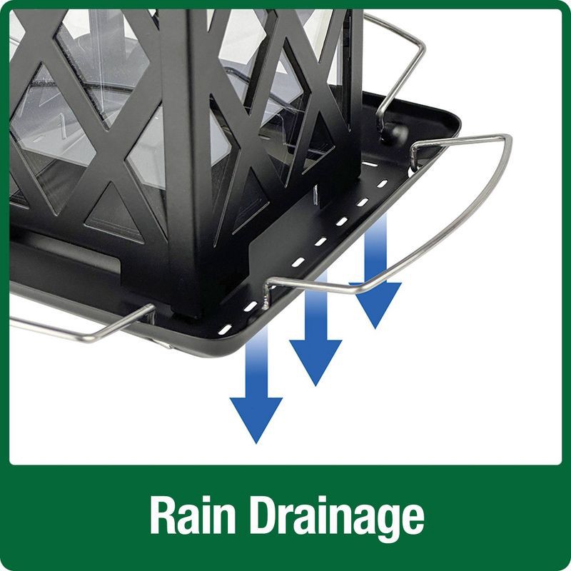 slide 8 of 9, Wild Wings Contemporary Lantern Metal Gazebo Bird Feeder 1.56qt, 1.56 qt