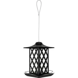 Wild Wings Contemporary Lantern Metal Gazebo Bird Feeder 1.56qt