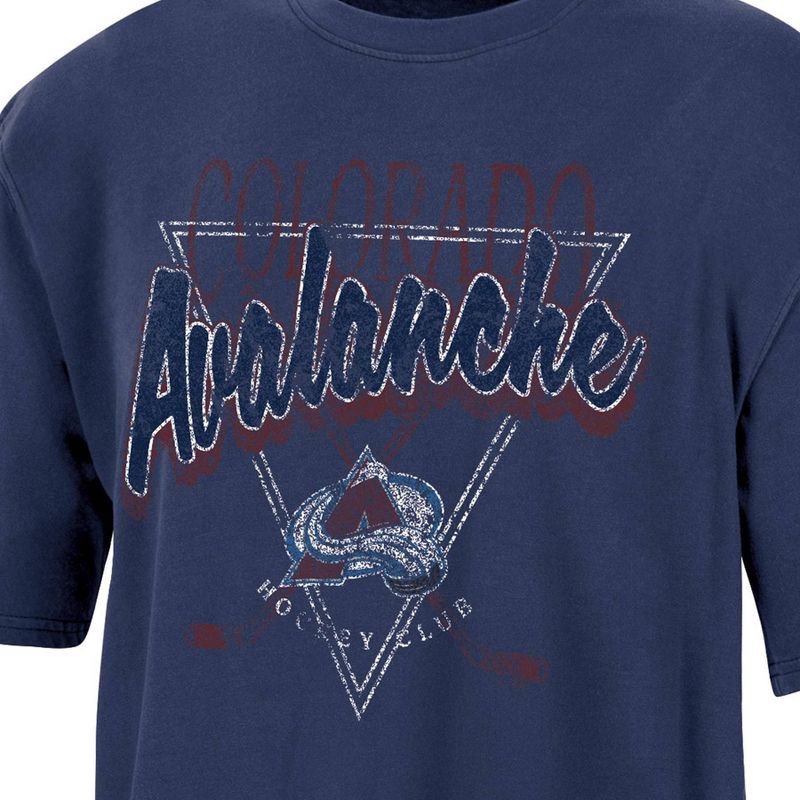 slide 3 of 3, NHL Colorado Avalanche Women's Short Sleeve Dark Fashion T-Shirt - S, 1 ct