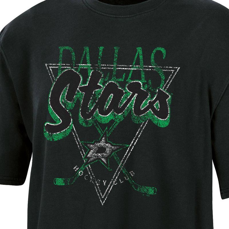 slide 3 of 3, NHL Dallas Stars Women's Short Sleeve Dark Fashion T-Shirt - S, 1 ct