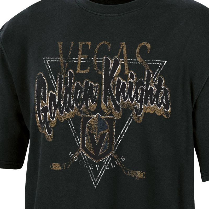 slide 3 of 3, NHL Vegas Golden Knights Women's Short Sleeve Dark Fashion T-Shirt - S, 1 ct