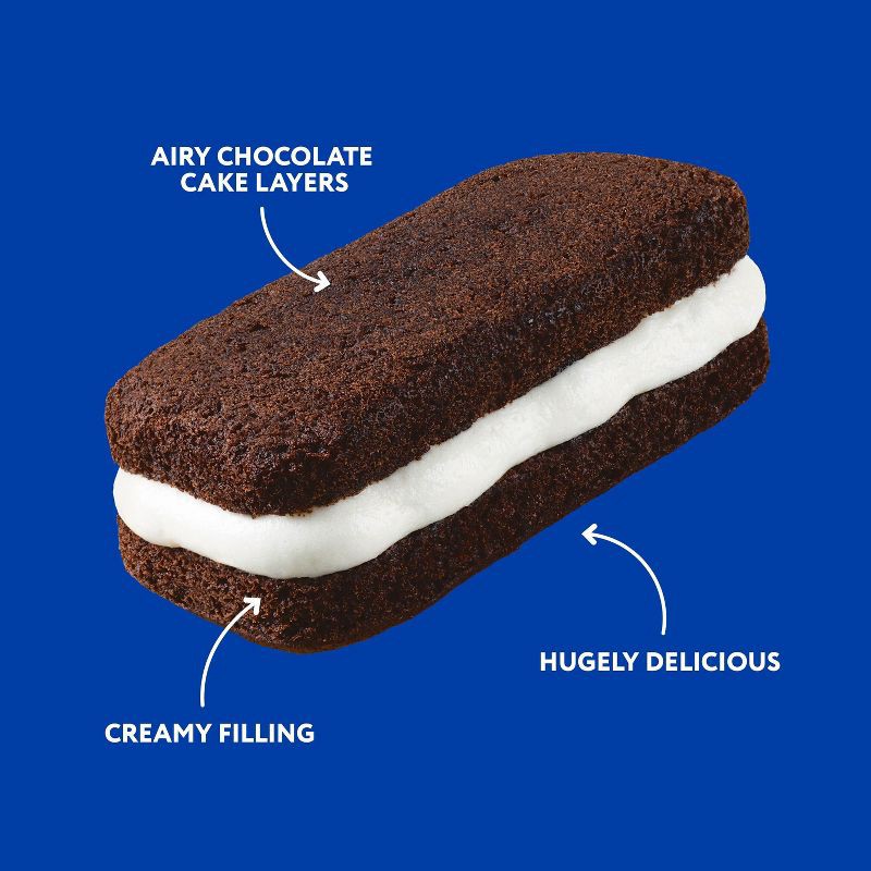 slide 4 of 8, Hostess Suzy Q's Creme Filled Chocolate Cakes - 13oz/5ct, 13 oz, 5 ct
