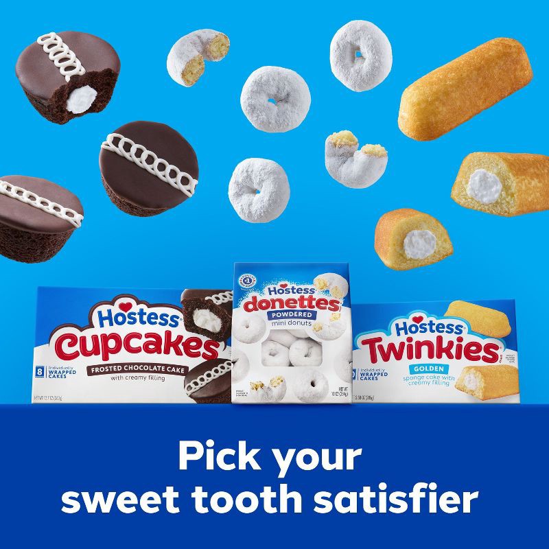 slide 6 of 8, Hostess Suzy Q's Creme Filled Chocolate Cakes - 13oz/5ct, 13 oz, 5 ct