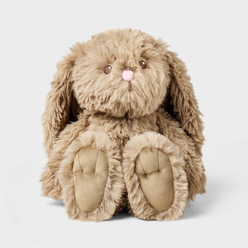 slide 1 of 3, 11" Shaggy Classic Bunny Stuffed Animal - Gigglescape™, 1 ct