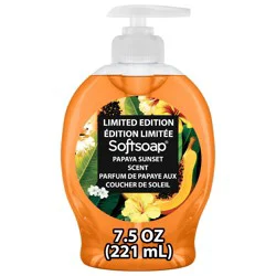 Softsoap Limited Edition Gel Hand Soap - Papaya Sunsets - 7.5 fl oz
