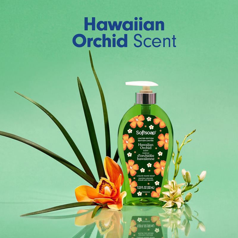 slide 3 of 11, Softsoap Limited Edition Gel Hand Soap - Hawaiian Orchid - 11.25 fl oz, 11.25 fl oz