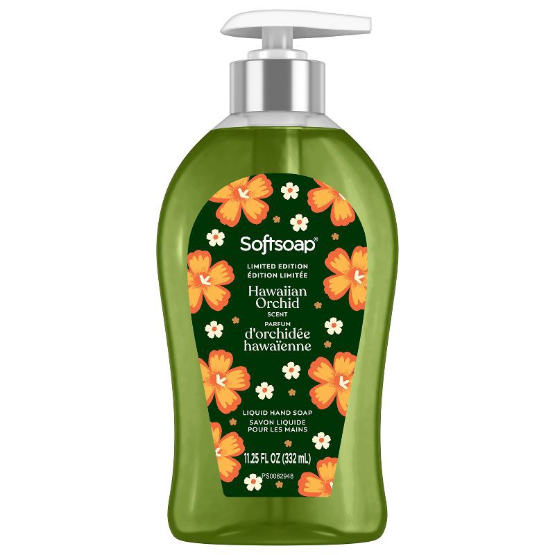 slide 7 of 11, Softsoap Limited Edition Gel Hand Soap - Hawaiian Orchid - 11.25 fl oz, 11.25 fl oz