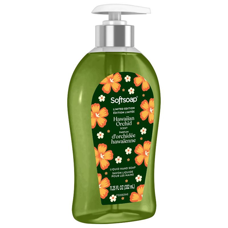 slide 9 of 11, Softsoap Limited Edition Gel Hand Soap - Hawaiian Orchid - 11.25 fl oz, 11.25 fl oz