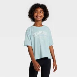 Girls' Beyond Ease Boxy T-Shirt - All In Motion™ Light Mint Green XL