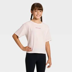 Girls' Beyond Ease Boxy T-Shirt - All In Motion™ Ivory XS