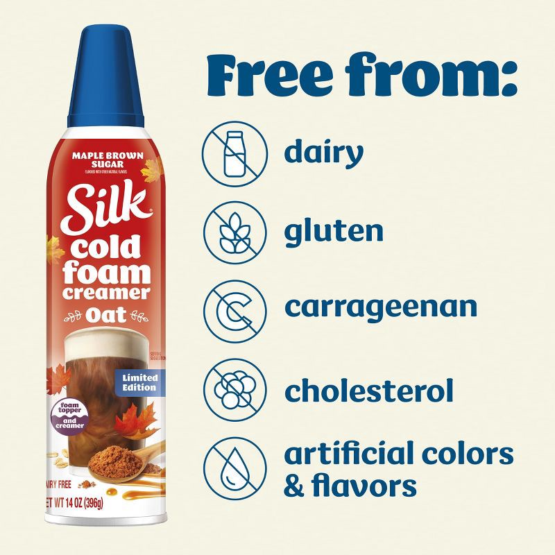 slide 2 of 12, Silk Maple Brown Sugar Coffee Creamer - 14oz, 14 oz