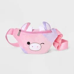 Girls' Squishmallows Belt Bag - Pink/Blue