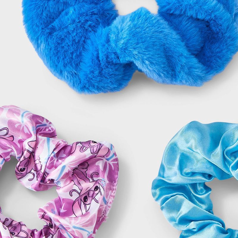 slide 4 of 4, Girls' 3pk Stitch Hair Twister Set, 3 ct