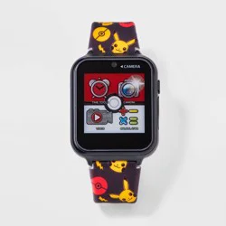 Boys' Pokemon Light-Up Interactive Watch - Yellow/Black