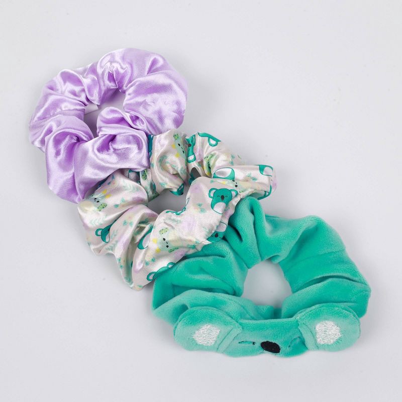 slide 3 of 4, Girls' 3pk Squishmallows Hair Twister Set, 3 ct