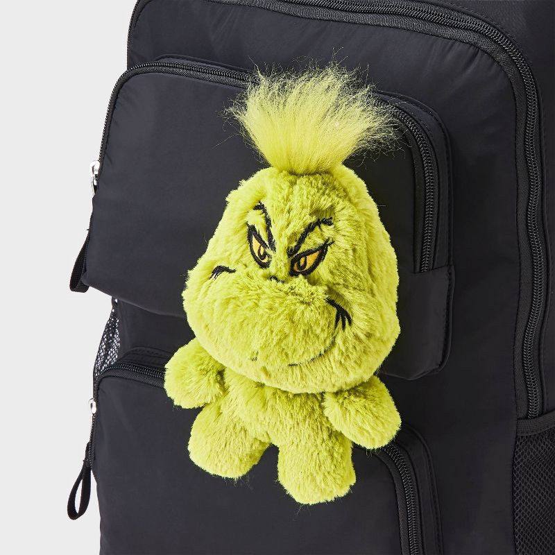 slide 3 of 3, Girls' Christmas The Grinch Bag Charm - Green, 1 ct