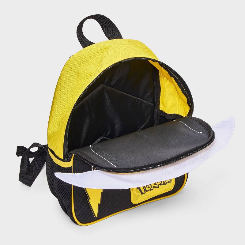 slide 3 of 5, Boys' Pokemon Mini Backpack - Yellow/Black, 1 ct